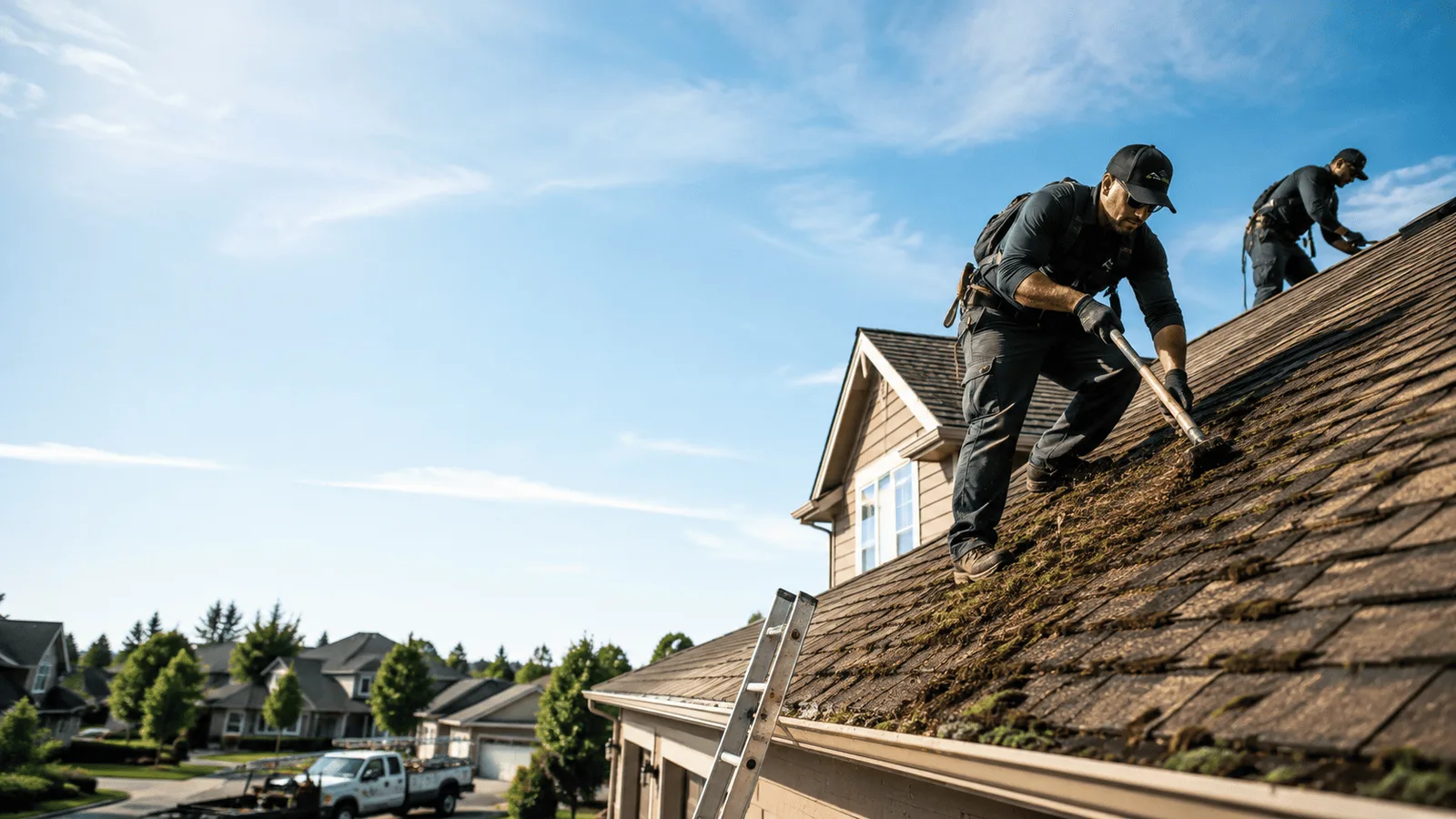 Roof Moss Removal in Claremore, OK near me